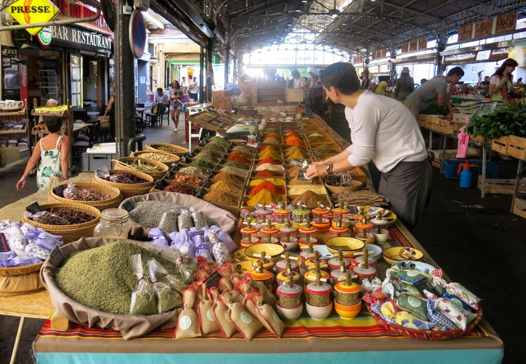 Old Town Antibes cobblestone street – must-visit spot in Antibes