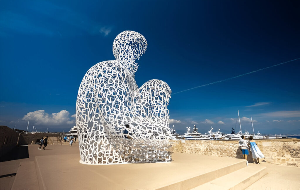 Luxury yachts at Port Vauban – popular place to visit in Antibes