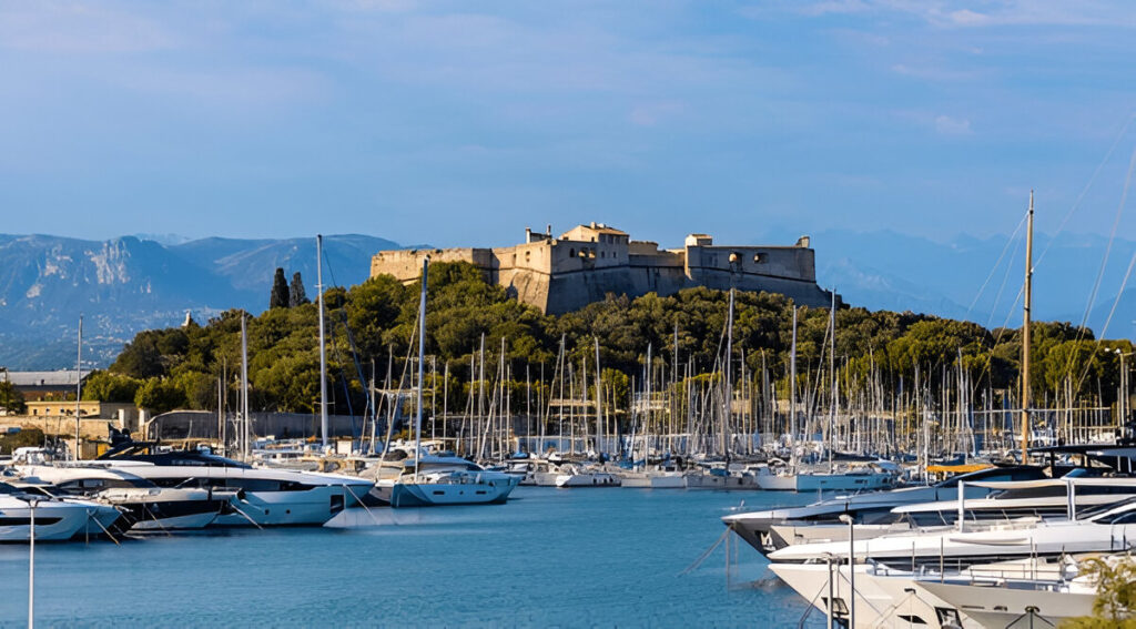 Fort Carré star-shaped fortress overlooking Antibes