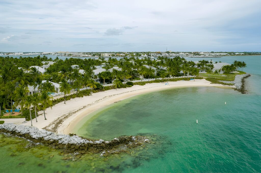 Sunset at Mallory Square in Key West – one of the beautiful places to visit in Florida
